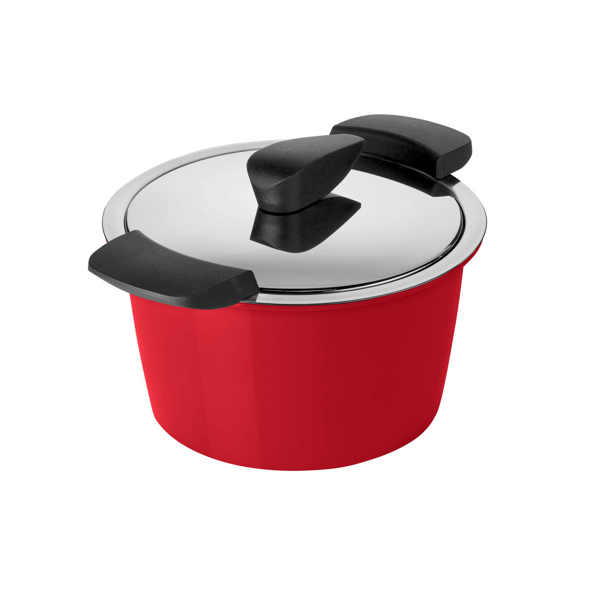 Image of Kuhn Rikon - HOTPAN® Servierkasserolle rot 1.0 L · Ø 14 cm