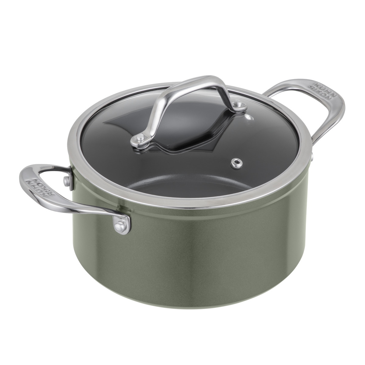 EASY PRO CERAMIC COLOR Kochtopf 5.0 L · Ø 24 cm olive
