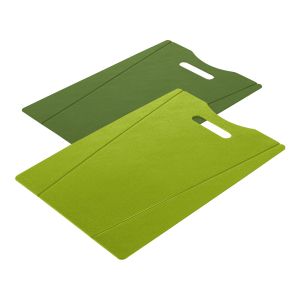 Planches à découper set  vert / vert foncé de 2 pièces