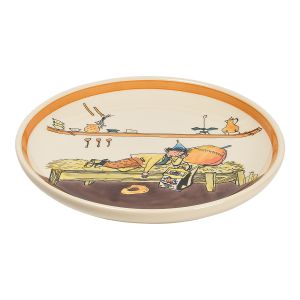 Assiette Ursli dort sur la cloche Ø 21 cm