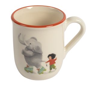 Tasse pour enfants eléphant avec enfant 2.5 dl