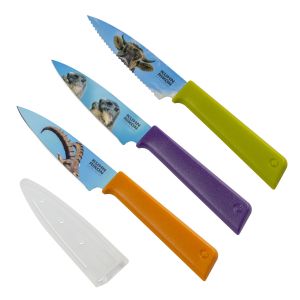 COLORI®+ Paring knife Set Swiss Animals 3 pcs (Limited Edition)