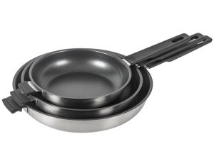 SMART & COMPACT Frying Pan set Ø  20 + 24 + 28 cm