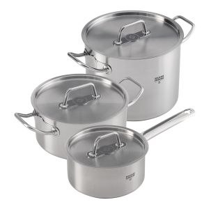 MONTREUX Batterie de cuisine set 1.5 + 3.0 + 6.0 L