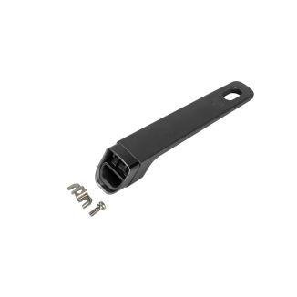 LOCARNO Long handle with ferrule and screw Ø 16 cm