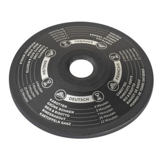 DUROMATIC® CLASSIC NEO Disco de protección negra DE / FR / EN / ES