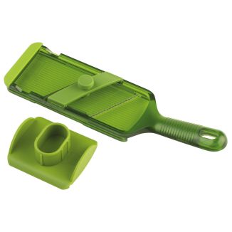 Mandolina regulable verde