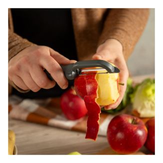 CLASSIC Pelador giratorio liso gris