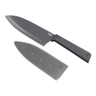 COLORI&reg;+ Couteau Santoku gris