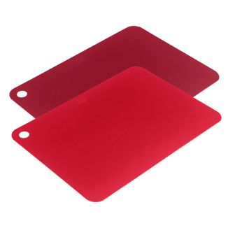 Planches à découper set 2 pcs rouge