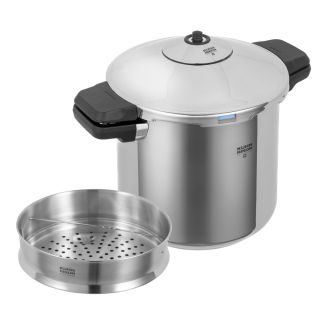 DUROMATIC&reg; INOX Seitengriffmodell Set 5.0L/22 cm + D&auml;mpfeinsatz