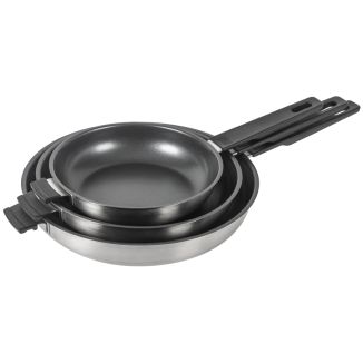 SMART & COMPACT Bratpfannen Set Ø 20 + 24 + 28 cm