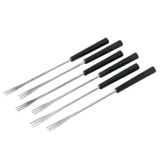 Cheese & Meat fondue forks plastic 6 pcs