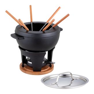 Meat and Cheese fondue set Cast Glacier 2L