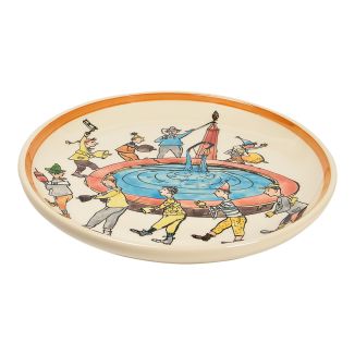 Assiette Danse à la fontaine Ø 21 cm