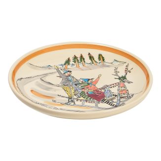 Plate Sleigh ride Ø 21 cm