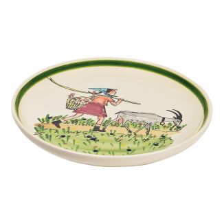 Assiette Flurina avec chèvre Ø 21 cm