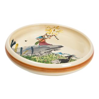 Assiette pour enfants Flurina sur le rocher Ø 18 cm