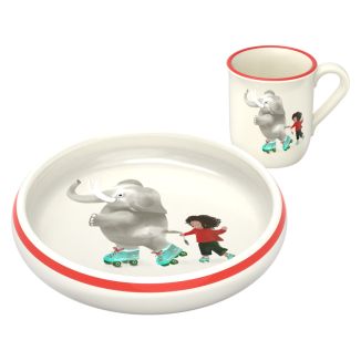 Set pour enfants El&eacute;phant avec enfant
