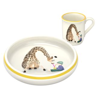 Set pour enfants Girafe avec enfant