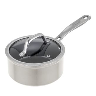 EASY PRO CERAMIC COLOR Stielkasserolle 1.5 L · Ø 16 cm warm grey hell