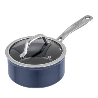 EASY PRO CERAMIC COLOR Stielkasserolle 1.5 L · Ø 16 cm dunkelblau
