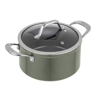 EASY PRO CERAMIC COLOR Kochtopf 5.0 L · Ø 24 cm olive