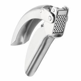 Presse-Ail En Acier Inoxydable HiramWare - Écraseur Ail Facile à Nettoyer Et Polyvalent
