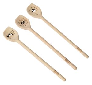 Set de spatule en bois 3 pièces