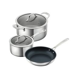 ALLROUND Set · Casserole 1.5 L + Faitout 3.1 L + Poêle à frire  Ø 24 cm